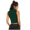 Women's Polyester, Knitting Western Wear Tops (Green)