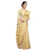 Women's Kota Doria Cotton Checked Saree With Blouse (Beige, 5-6 Mtrs) Women's Kota Doria Cotton Checked Saree With Blouse (Beige, 5-6 Mtrs)