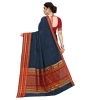 Women's Kota Doria Cotton Bordered Saree With Blouse (Navy Blue, 5-6 Mtrs) Women's Kota Doria Cotton Bordered Saree With Blouse (Navy Blue, 5-6 Mtrs)