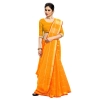 Women's Kota Doria Cotton Checked Saree With Blouse (Yellow, 5-6 Mtrs) Women's Kota Doria Cotton Checked Saree With Blouse (Yellow, 5-6 Mtrs)