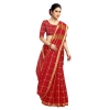 Women's Kota Doria Cotton Checked Saree With Blouse (Red, 5-6 Mtrs) Women's Kota Doria Cotton Checked Saree With Blouse (Red, 5-6 Mtrs)