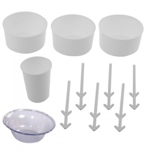 Plastic ICE Gola Maker Slush Maker (Color: Assorted)