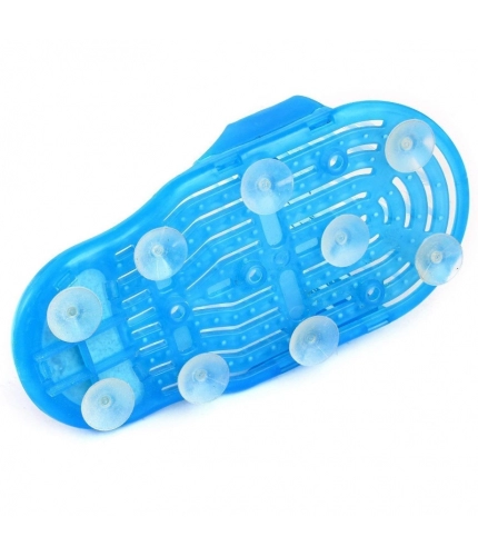 Easy Feet Shower Foot Massager Scrubber and Cleaner Slipper (Color: Assorted)