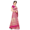 Women's Jacquard Silk Kanjivaram Jacquard Silk Saree With Blouse (Pink, 5-6 Mtrs) Women's Jacquard Silk Kanjivaram Jacquard Silk Saree With Blouse (Pink, 5-6 Mtrs)