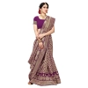 Women's Jacquard Silk Kanjivaram Jacquard Silk Saree With Blouse (Jamli, 5-6 Mtrs)