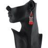 Dropship Women's Oxidize Gold plated Hook Dangler Hanging Tassels Earring (Color: Multi Color)