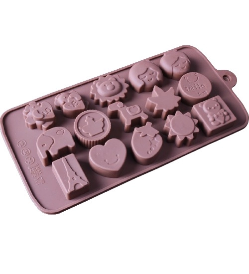 Silicone Chocolate Mold (Color: Assorted)