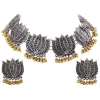 Dropship Antique Silver Oxidised Plated Tribal Afghani Necklace With Earrings Set For Women