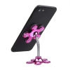 Dropship Pack Of_5 Phone Sucking Stand Flower Shape Cell Phone Holder (Color: Assorted)