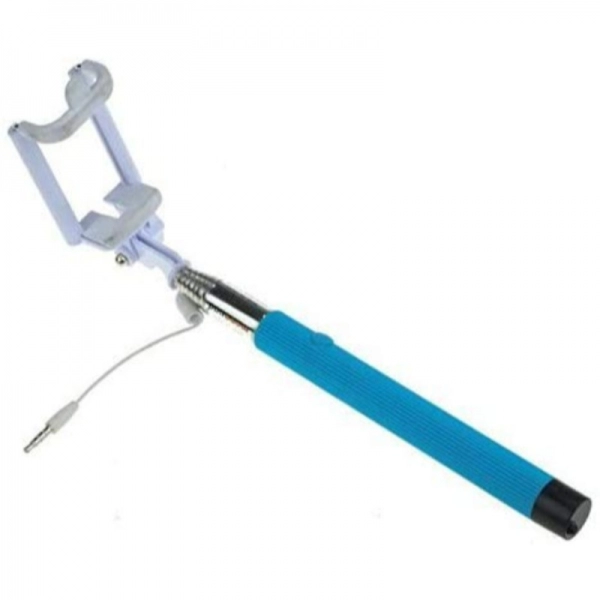 Dropship Pack Of_2 Selfie Stick For All Smart Mobile Phone (Color: Assorted)