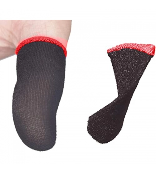 Pack Of_5 Pubg Game Touchscreen Finger Sleeves (Color: Assorted)