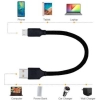 Dropship Pack Of_6 Fast Charging Data Cable For Android Smartphones (Color: Assorted)