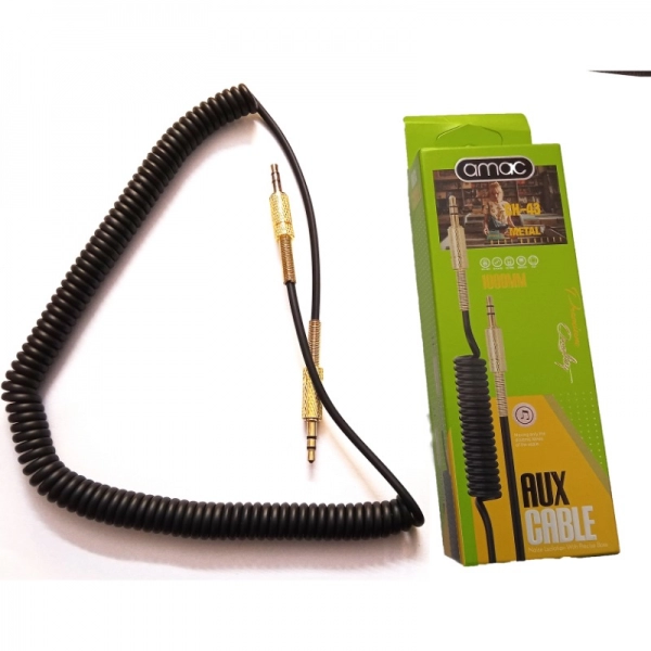 Dropship Pack Of_2 Brand Ch_43 3Mtr Aux Cable (Color: Assorted)