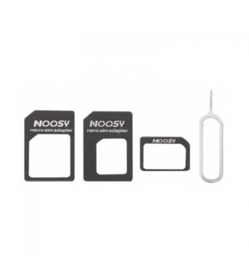 Pack Of_9 Noosy Sim Adapter (Color: Assorted)