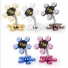 Dropship Pack Of_5 Phone Sucking Stand Flower Shape Cell Phone Holder (Color: Assorted)