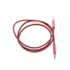 Dropship Pack Of_2 Brand Ch_41 Amac Metal 1 Meter Aux Cable (Color: Assorted)