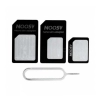 Dropship Pack Of_9 Noosy Sim Adapter (Color: Assorted)