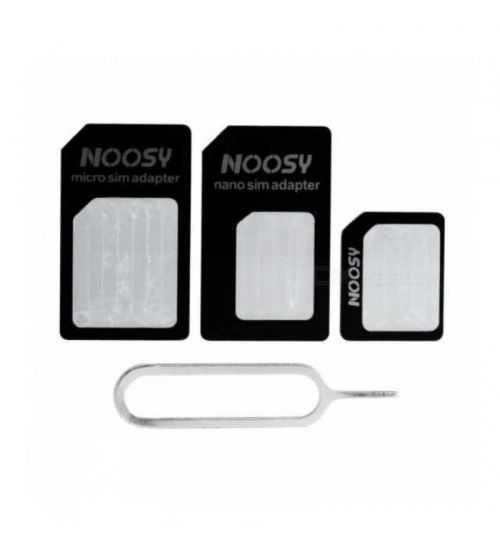 Pack Of_9 Noosy Sim Adapter (Color: Assorted)