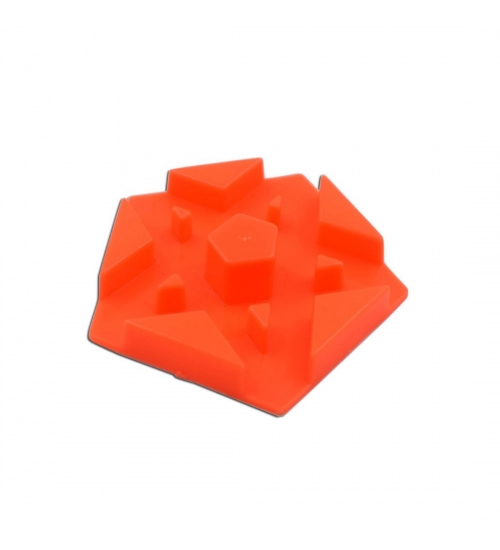 Pack Of 2_Hexagonal Shape Mobile Holder Multi Angle Adjustable Fold (Color: Assorted)