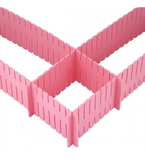 Pack Of 2_Adjustable Drawer Organizer and Kitchen Board Divider (Color: Assorted)