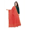 Women's Cotton Jari Woven Work Dupatta (Red, Length:2-2.4 mtr) Women's Cotton Jari Woven Work Dupatta (Red, Length:2-2.4 mtr)
