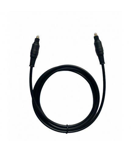 Supreme Quality Digital Optic Fibre Cable 1.5 Yards, Transmission Bandwidth up to 250Mb_s (Black)