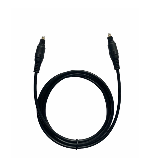 Supreme Quality Digital Optic Fibre Cable 1.5 Yards, Transmission Bandwidth up to 250Mb_s (Black)