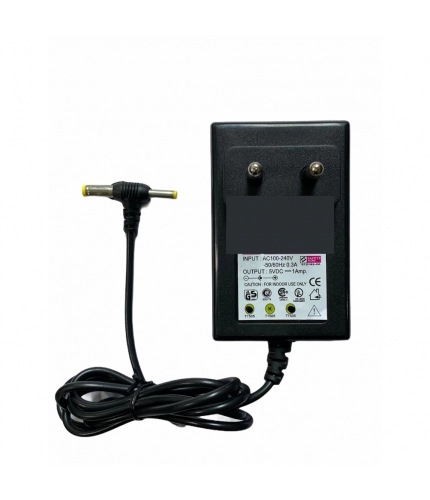 5V 1A Power Adapter, Power Supply AC Input 100 240 V and Output 5V 1A for Set Top Box_DTH Box, CCTV System, Router, Other Electronics And IT Gadgets with DC And Sony Pin (Black)