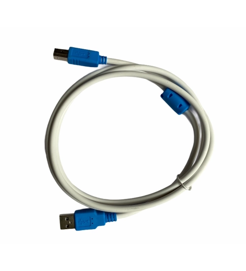 Male to Male USB Printer Cable 1.5 Yards (White)