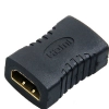 HDMI Adapter Female to Female Extender Jointer Black (Black) HDMI Adapter Female to Female Extender Jointer Black (Black)