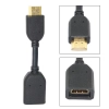 Male to Female HDMI Cables 0.1 (Black)