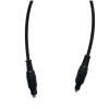 Supreme Quality Digital Optic Fibre Cable 1.5 Yards, Transmission Bandwidth up to 250Mb_s (Black)