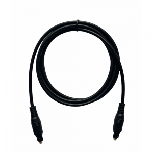 Generic Supreme Quality Digital Optic Fibre Cable 1.5 Yards, Transmission Bandwidth up to 250Mb_s (Black)