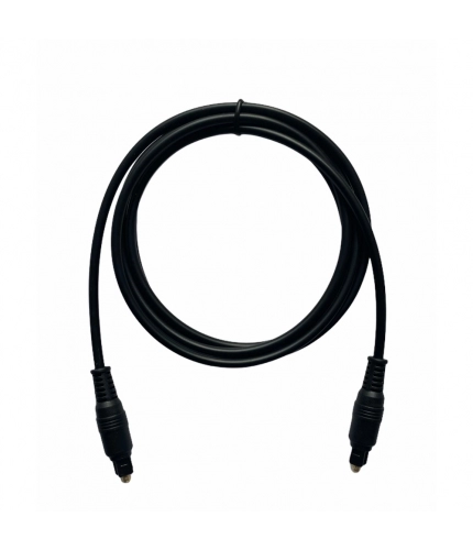 Supreme Quality Digital Optic Fibre Cable 1.5 Yards, Transmission Bandwidth up to 250Mb_s (Black)