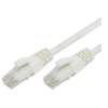 Ethernet Patch Cord CAT5E, RJ45 LAN Cable 3 Yards (White)