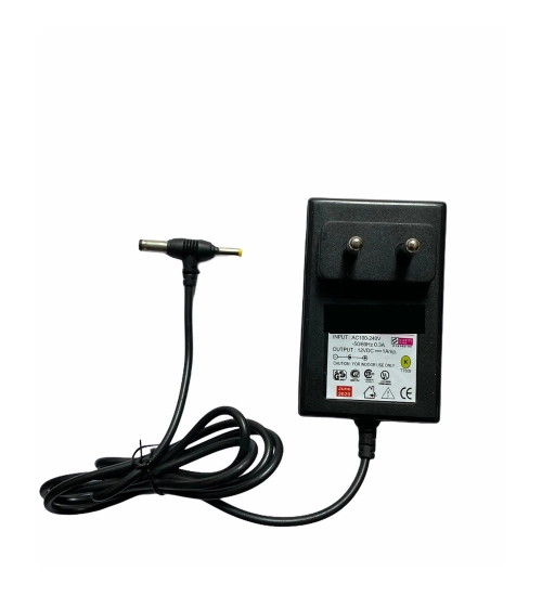 12V 1A Power Adapter, Power Supply AC Input 100 240 V and Output 12V 1A for Set Top Box_DTH Box, CCTV System, Router, Other Electronics And IT Gadgets with DC And Sony Pin (Black)