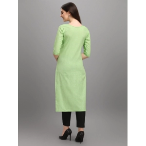 Generic Women's Cotton Straight Kurti (Pista)