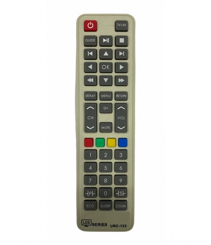 LCD_LED Remote No. URC 133, Compatible With Koryo LCD_LED Remote Control_Old Remote Functions Must Be Exactly Same (Color:Multi)