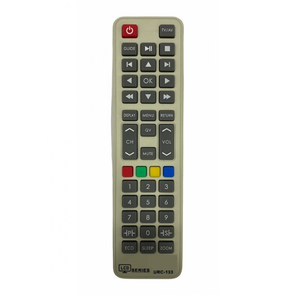 Dropship LCD_LED Remote No. URC 133, Compatible With Koryo LCD_LED Remote Control_Old Remote Functions Must Be Exactly Same (Color:Multi)