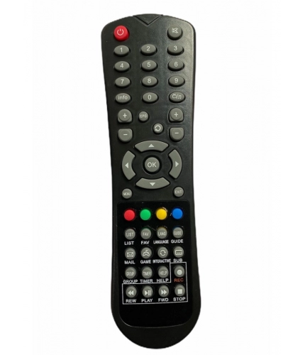 Set Top Box Remote With Recording, Compatible With Siti Cable Set Top Box Remote Control_Old Remote Functions Must Be Exactly Same (Color:Multi)