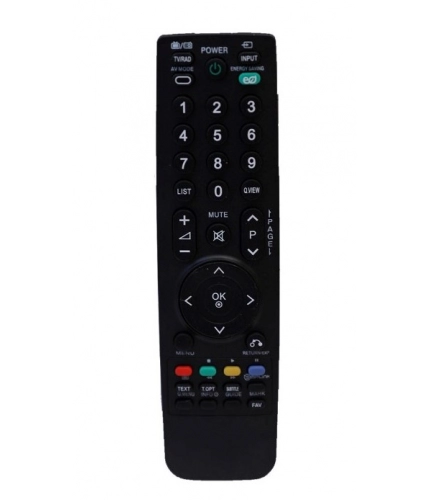 LCD_LED Remote No. URC 69, Compatible With LG LCD_LED_Plasma TV Remote Control_Old Remote Functions Must Be Exactly Same (Color:Multi)