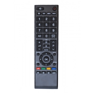 Generic LCD_LED Remote No. 90334, Compatible With Toshiba LCD_LED TV Remote Control_Old Remote Functions Must Be Exactly Same (Color:Multi)