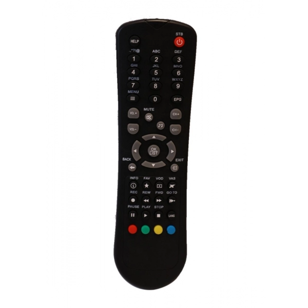 Dropship Set Top Box Remote, Compatible With Nxt Digital Set Top Box Remote Control_Old Remote Functions Must Be Exactly Same (Color:Multi)