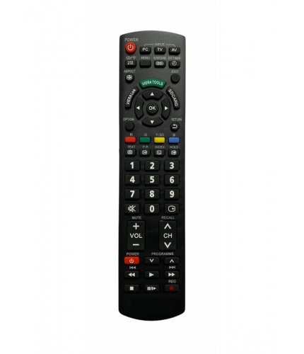 LCD_LED Remote No. URC 97, Compatible With PANASONIC LCD_LED TV Remote Control (Color:Multi)