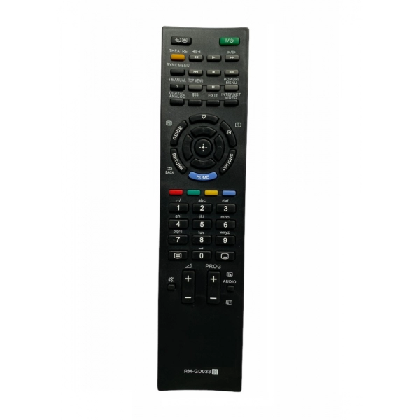 Dropship LCD_LED Remote No. URC 67, Compatible With Sony Bravia LCD_LED TV Remote Control (Black) (Color:Multi)