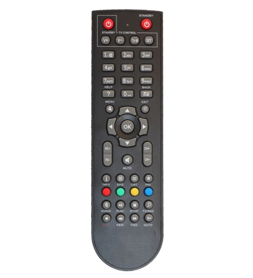 Set Top Box Remote, Compatible With In Cable Set Top Box Remote Control_Old Remote Functions Must Be Exactly Same (Color:Multi)