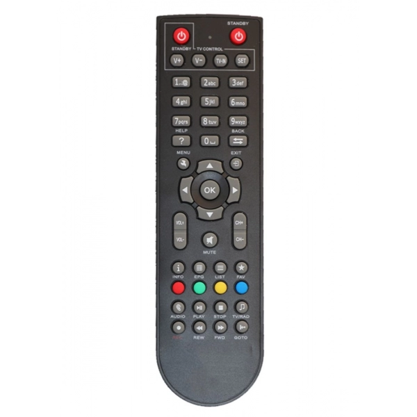 Dropship Set Top Box Remote, Compatible With In Cable Set Top Box Remote Control_Old Remote Functions Must Be Exactly Same (Color:Multi)