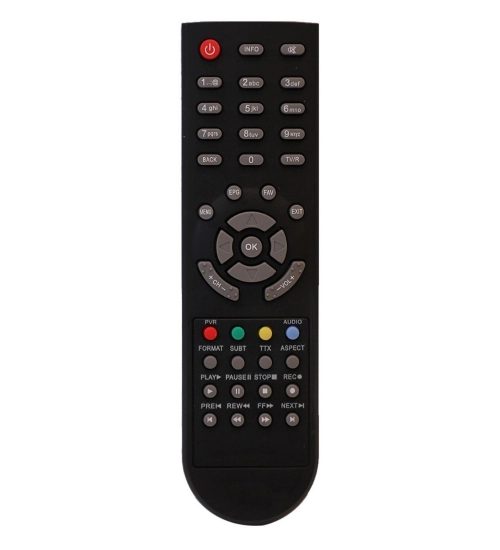 Set Top Box Remote Model, Compatible With Den Hd Set Top Box Remote Control_Old Remote Functions Must Be Exactly Same (Color:Multi)