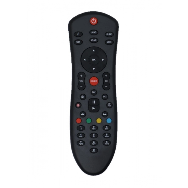 Dropship DTH Set Top Box Remote (With Recording), Compatible With Dish TV Sd_Hd Set Top Box Remote_Old Remote Functions Must Be Exactly Same (Color:Multi)