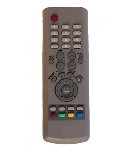 Remote No. Sg58, Compatible With Samsung Crt TV Remote Control_Old Remote Functions Must Be Exactly Same (Color:Multi)